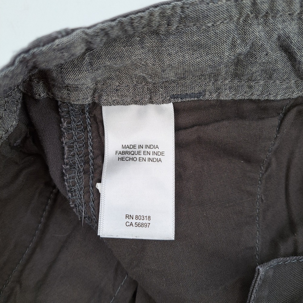Lucky Brand Saturday Stretch Shorts Mens 30 Cotton Grey Solid 7MD2171 Casual - Picture 10 of 13